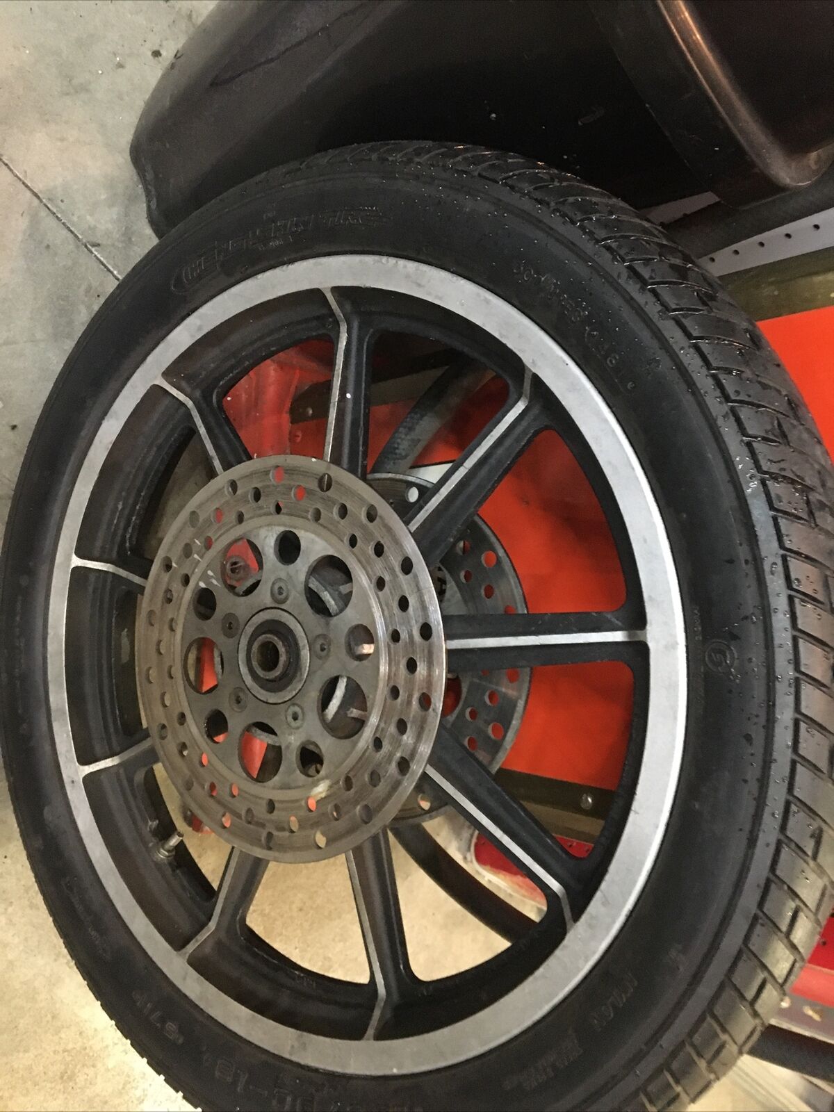 Harley Davidson Oem AMF 9-spoke Front Wheel #43499-78