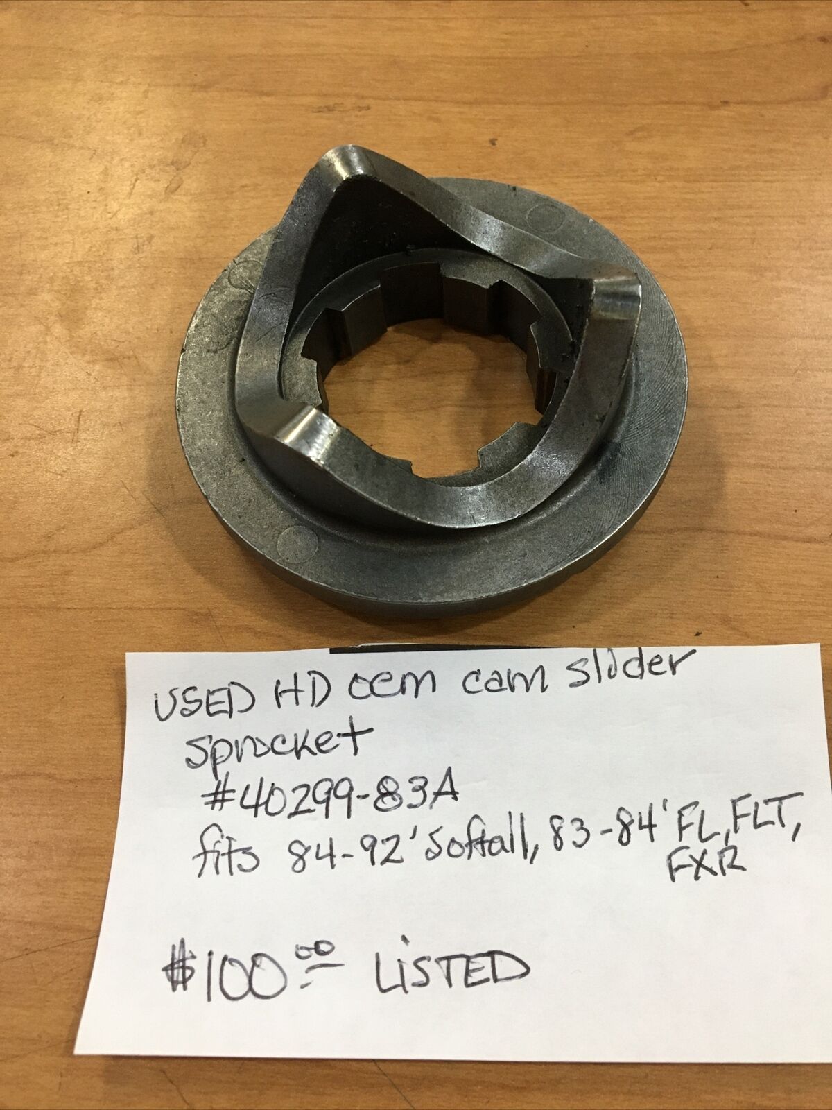 Harley Davidson Oem Cam Slider Sprocket #40299-83A