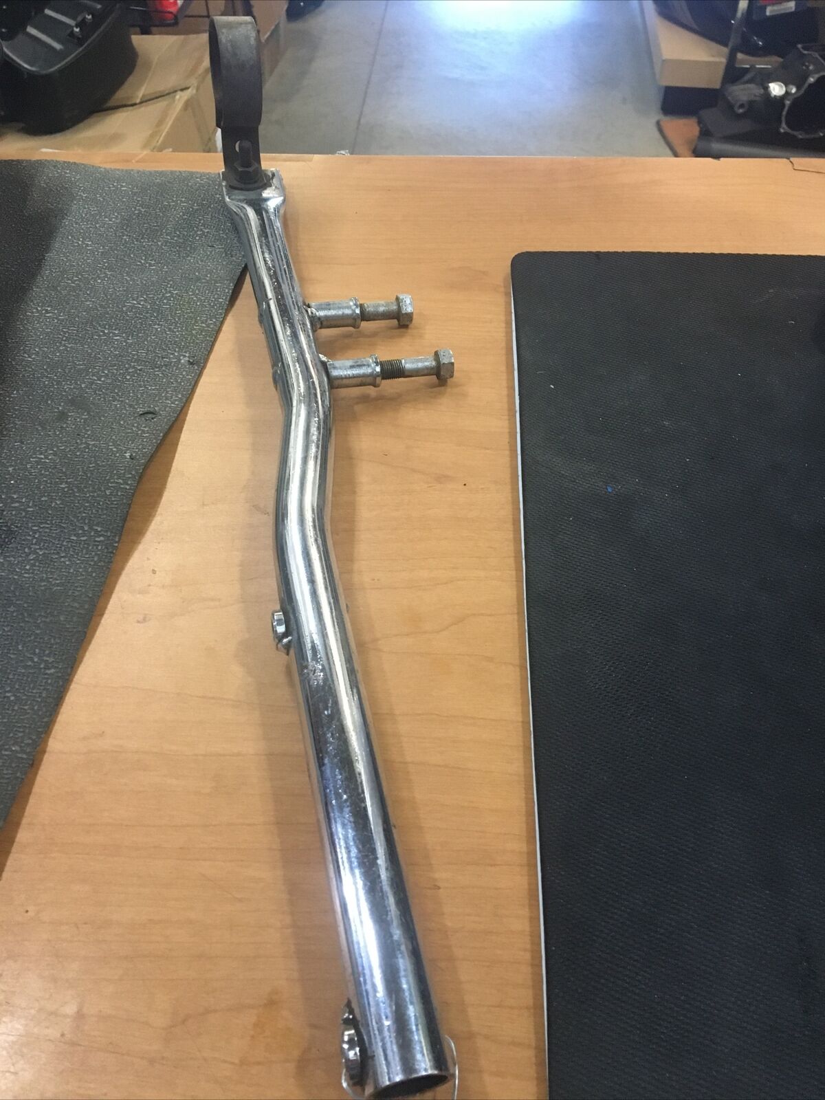 Harley Davidson chrome plated exhaust support tube #65316-65B