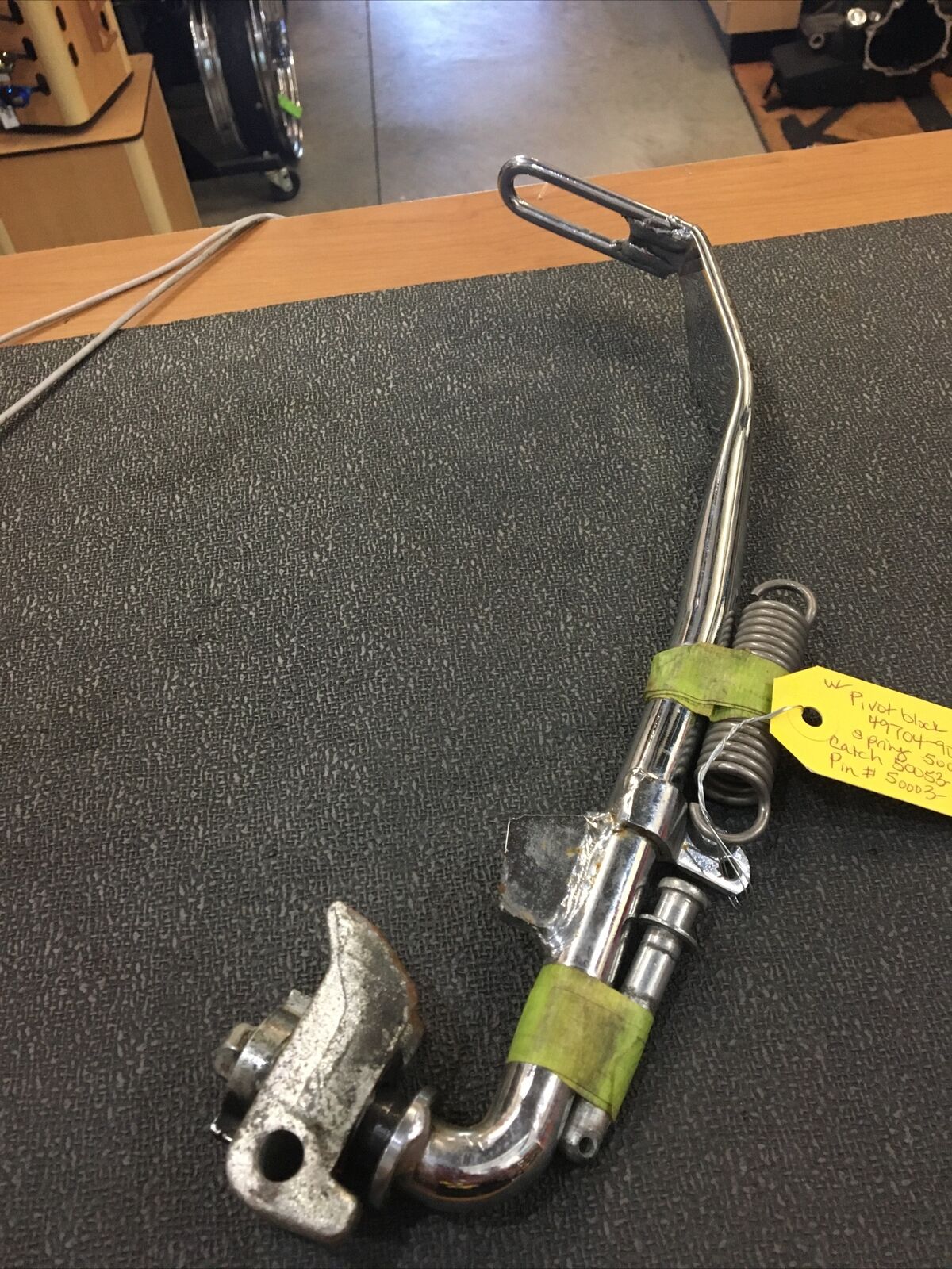 Harley Davidson kickstand 1” over stock #49704-90H