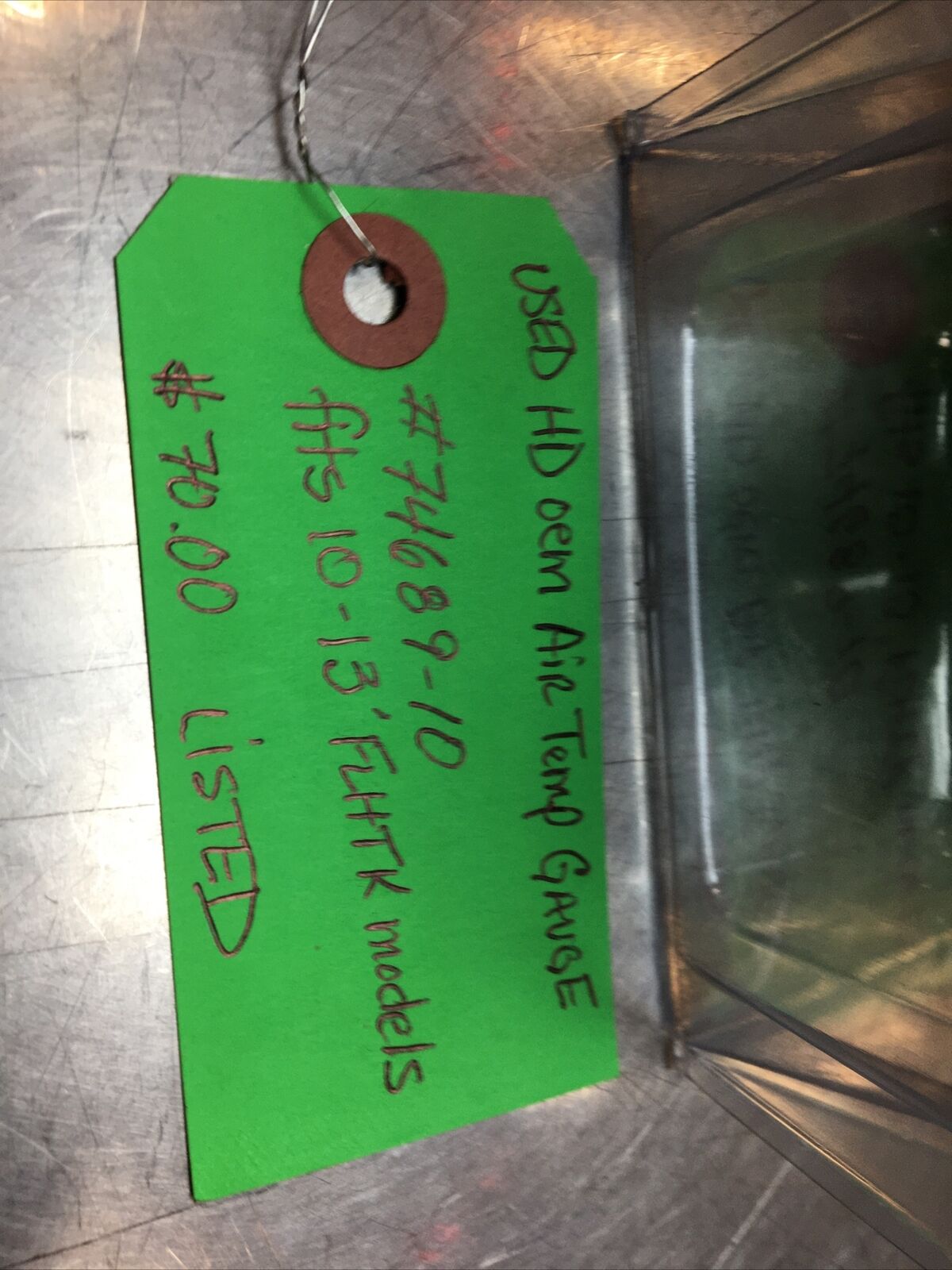 Harley Davidson oem Air Temperature Gauge #74689-10