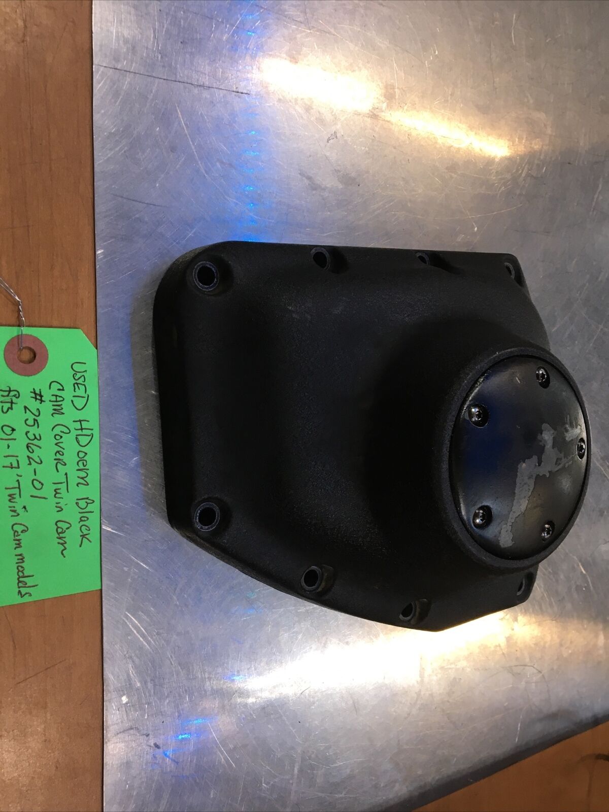 Harley Davidson oem Black Cam Cover Twin Cam #25362-01