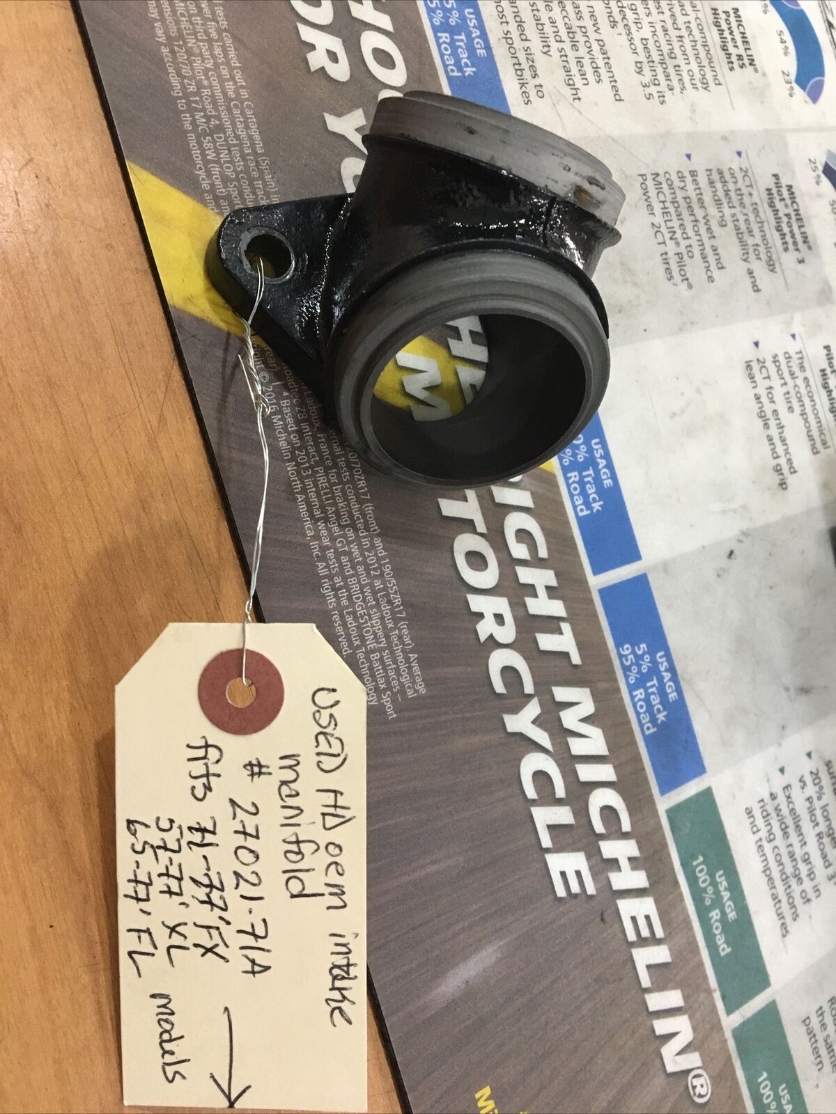 Harley Davidson oem Intake Manifold #27021-71A