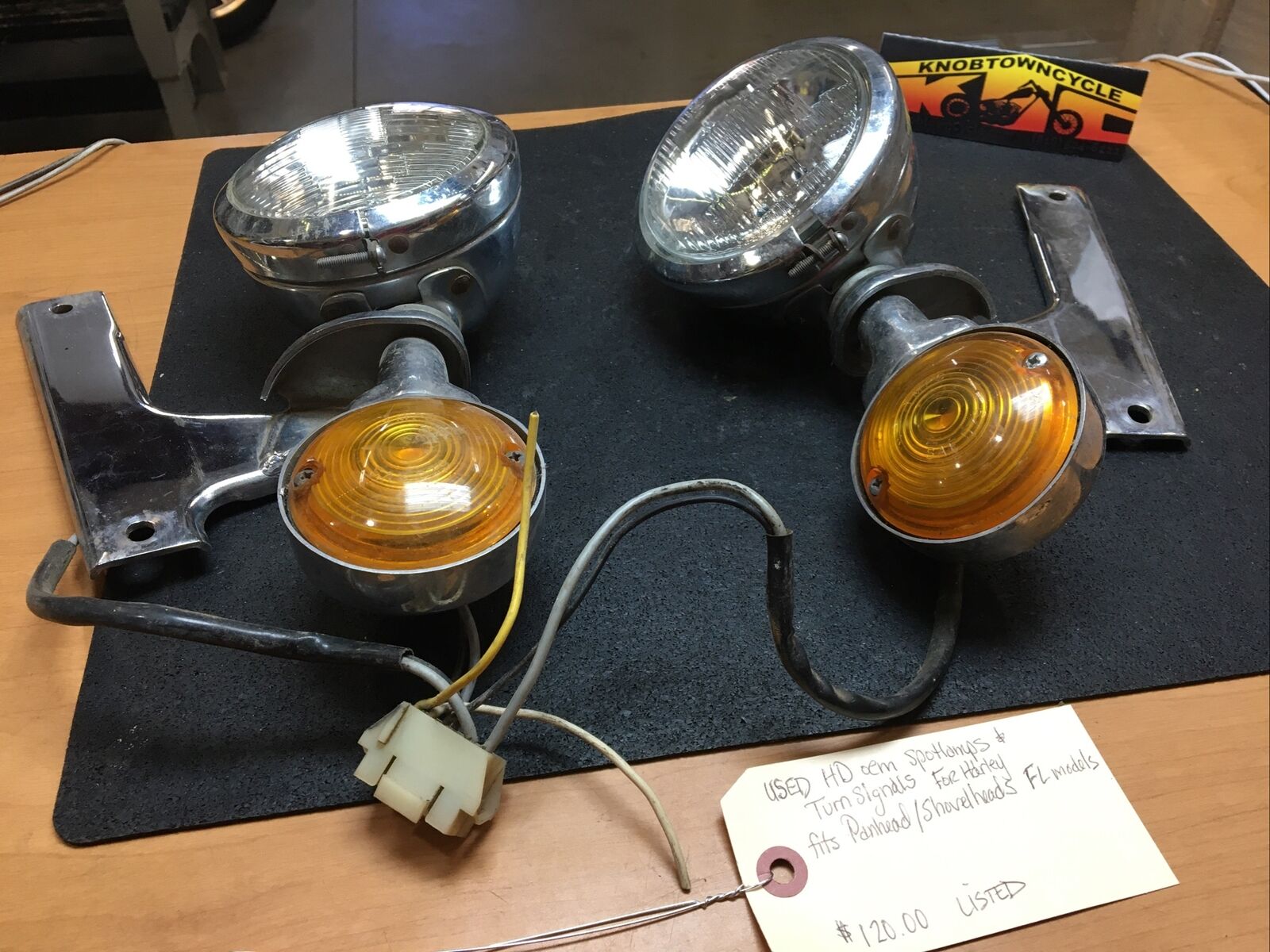 Harley Davidson oem Spotlamps & Turn Signals For Harley