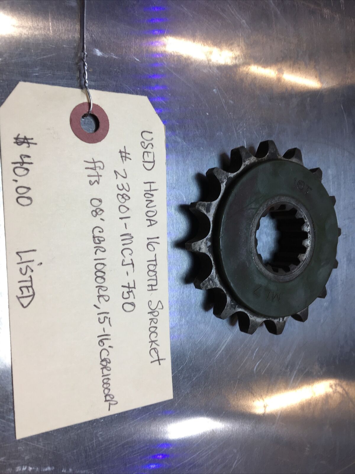 Honda 16 Tooth Sprocket #23801-MCJ-750