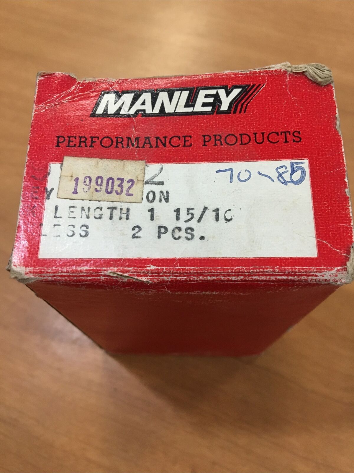 Manley Stainless steel hard intake valves #99032-2