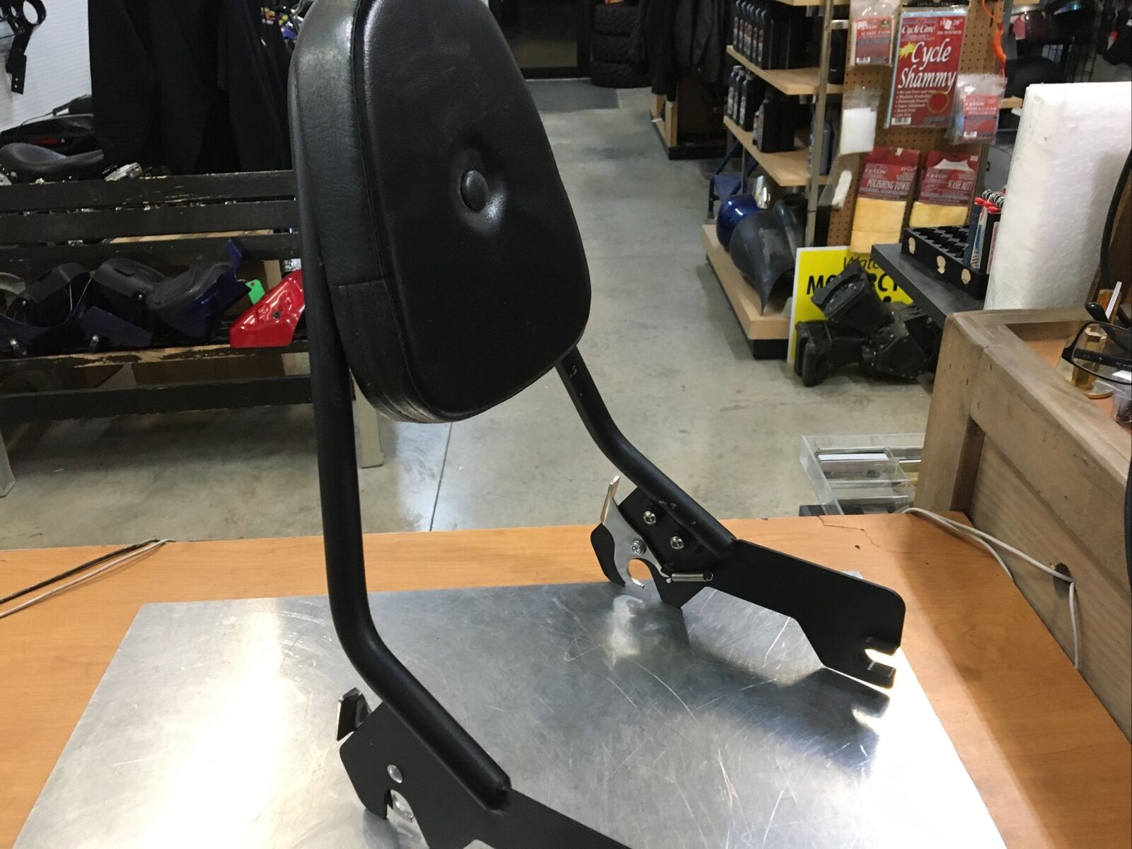 Motherwell Quick Release Backrest Matte Black #1501-0636