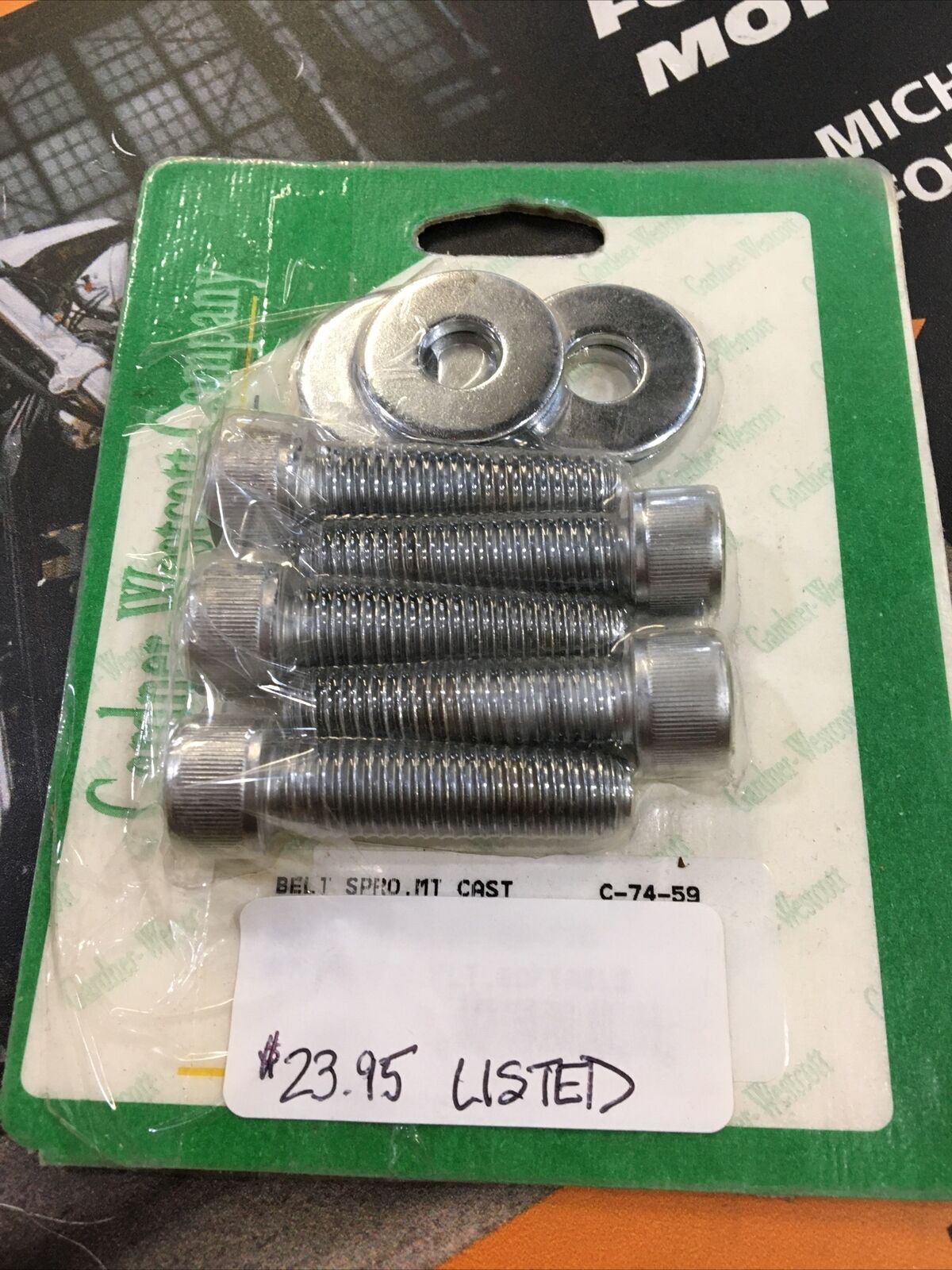 Rear Sprocket And Pulley Hardware Kit For Harley #75429