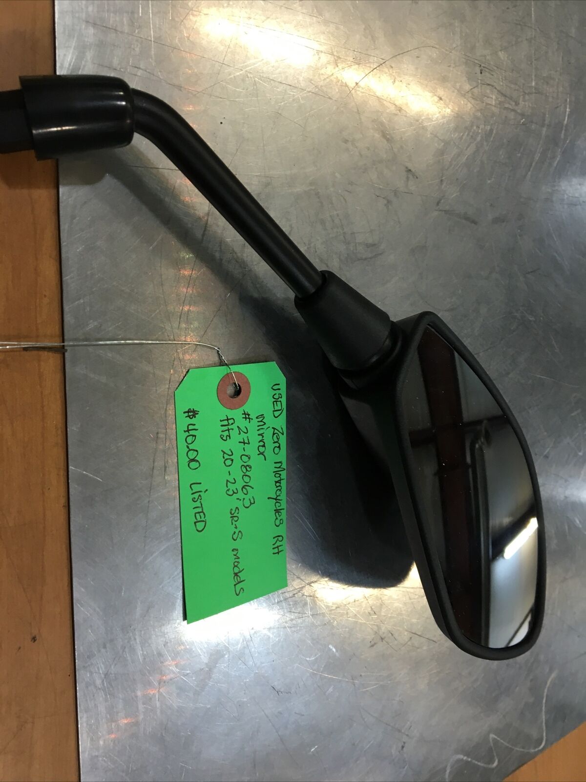 Zero Motorcycle RH Mirror #27-08063