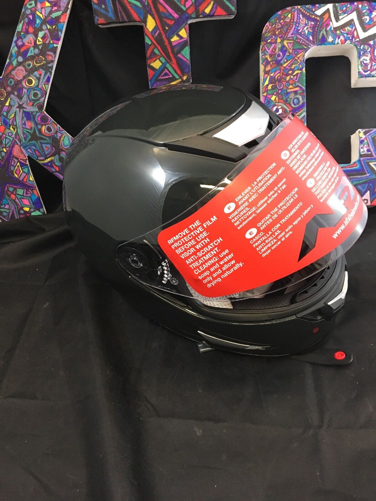Afx Full Face Helmet Magnetic Xl