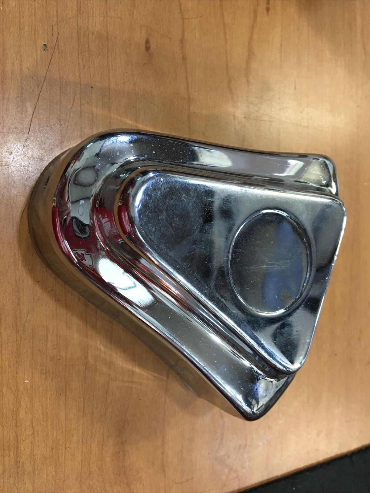 Chrome Rear axle cover RH