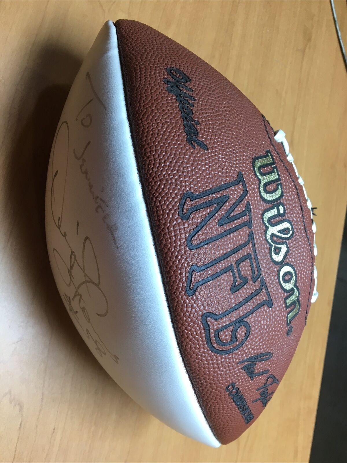 Derrick Thomas Autographed Football