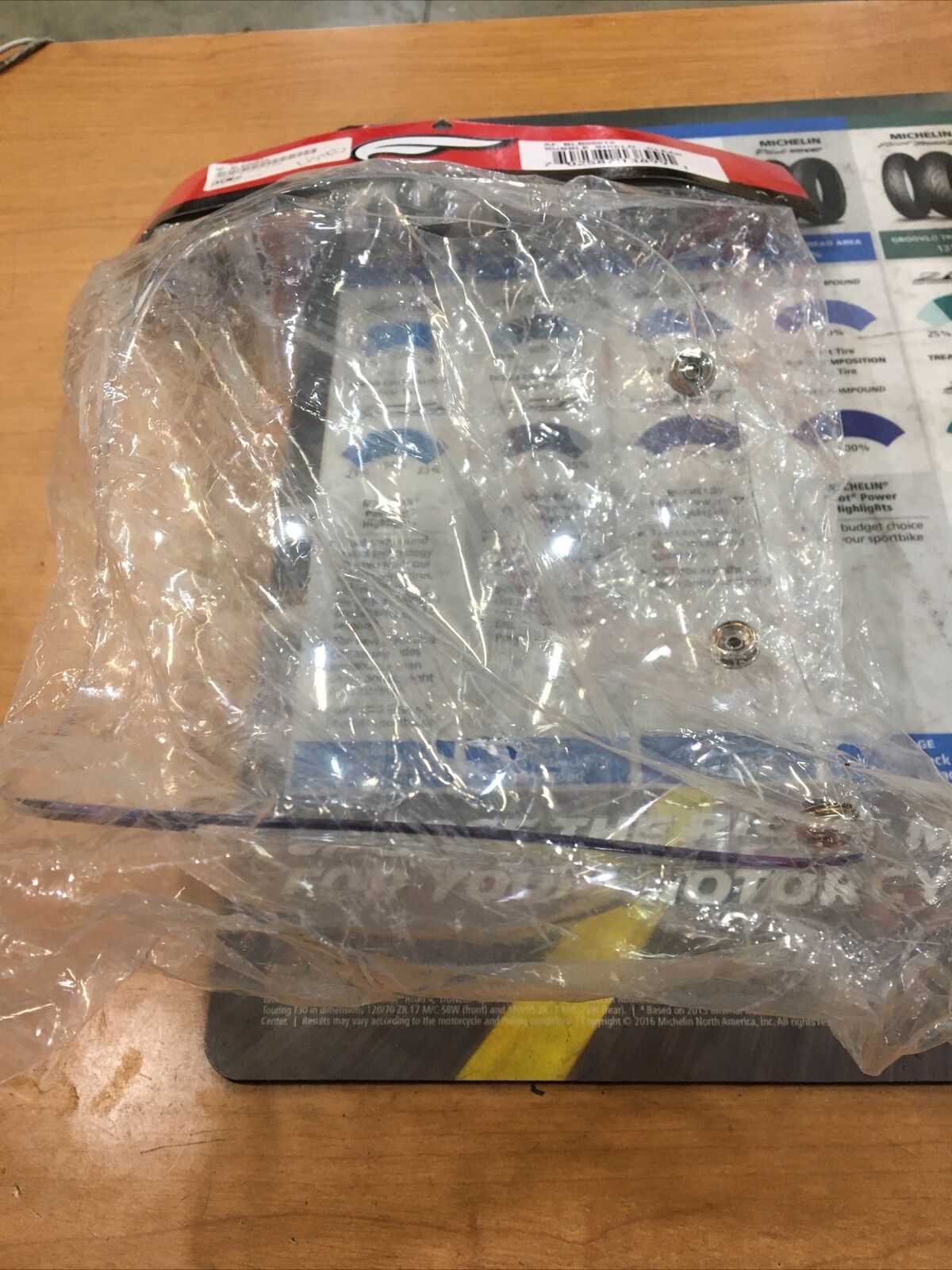 Fulmer Bubble Shield 3-Snap Clear #AF-BLB00010