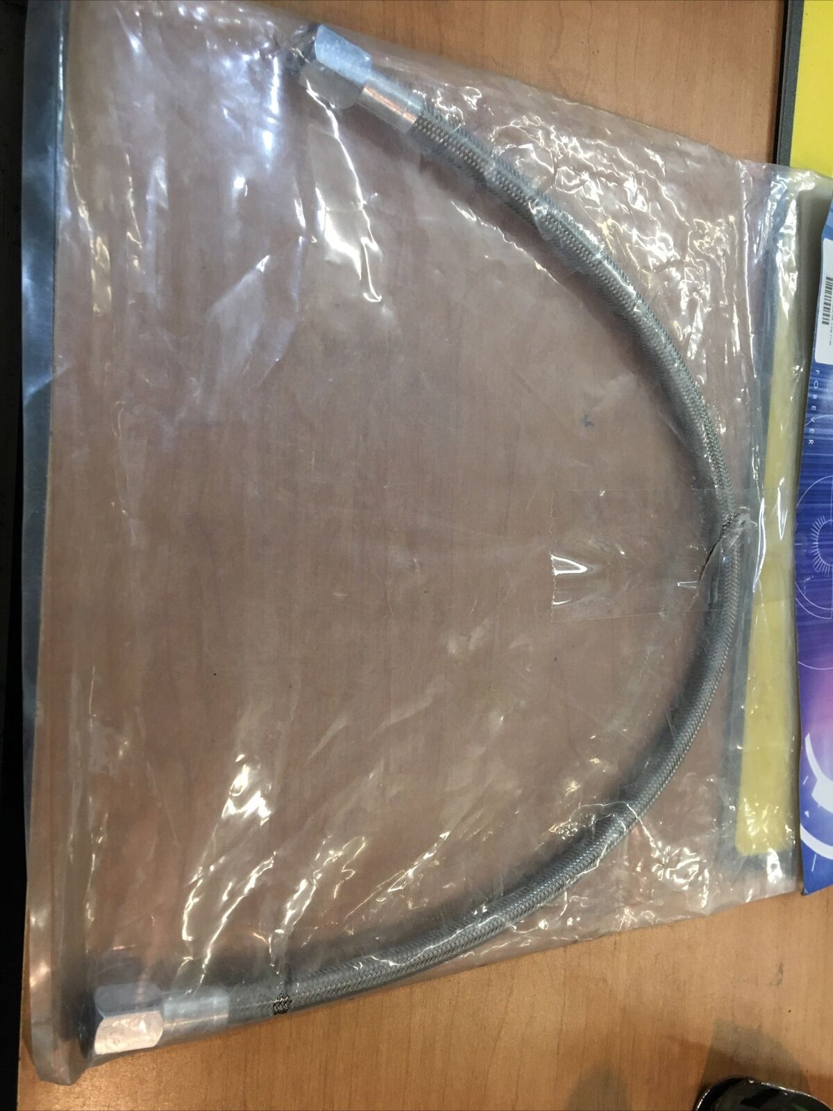 Goodridge Steel Braided Universal Oil Line With Chrome Swivel Fittings #83127