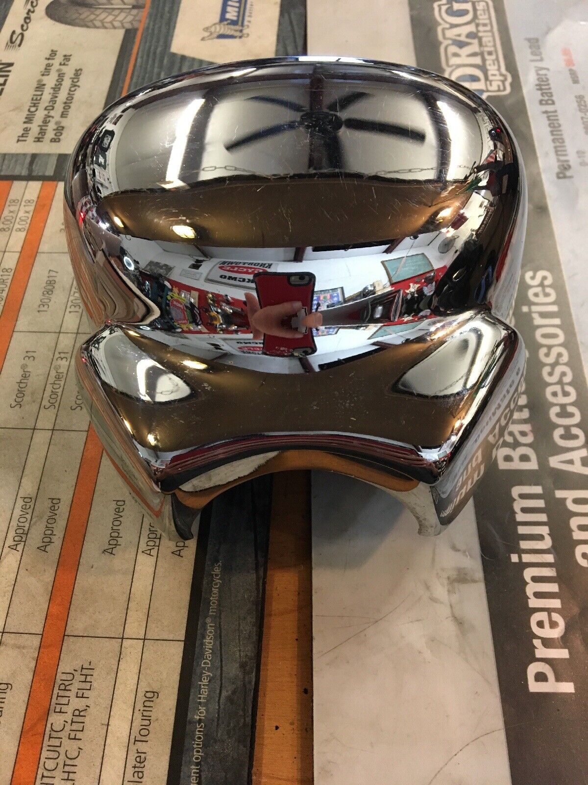 Harley Davidson OEM Chrome Horn Cover And Horn #69040-01