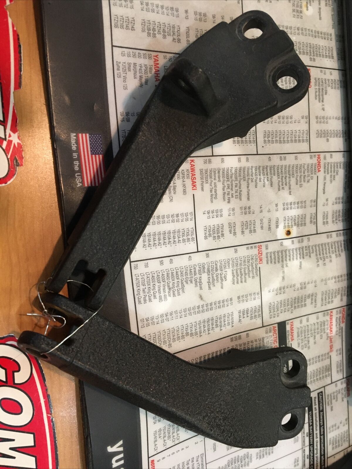 Harley Davidson OEM LH/RH Passenger Footpeg Support Brackets #49230-06/49224-06A