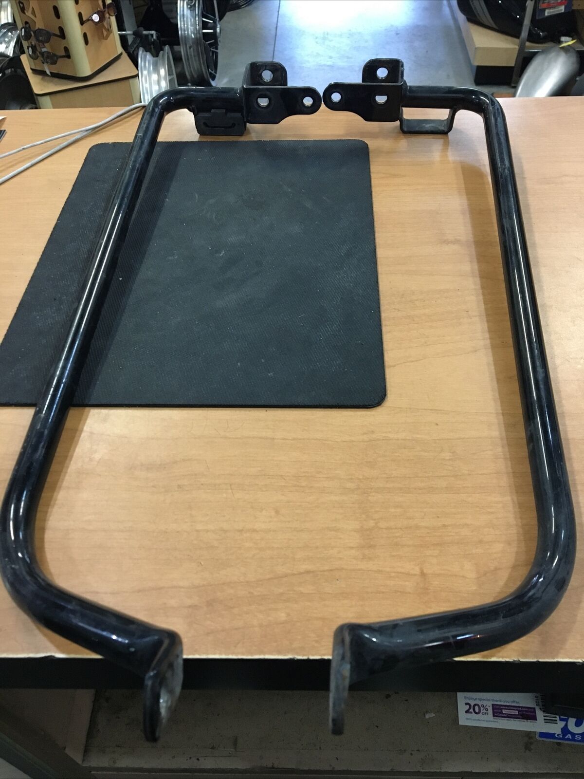 Harley Davidson OEM saddlebag bottom supports #90200549/90200550