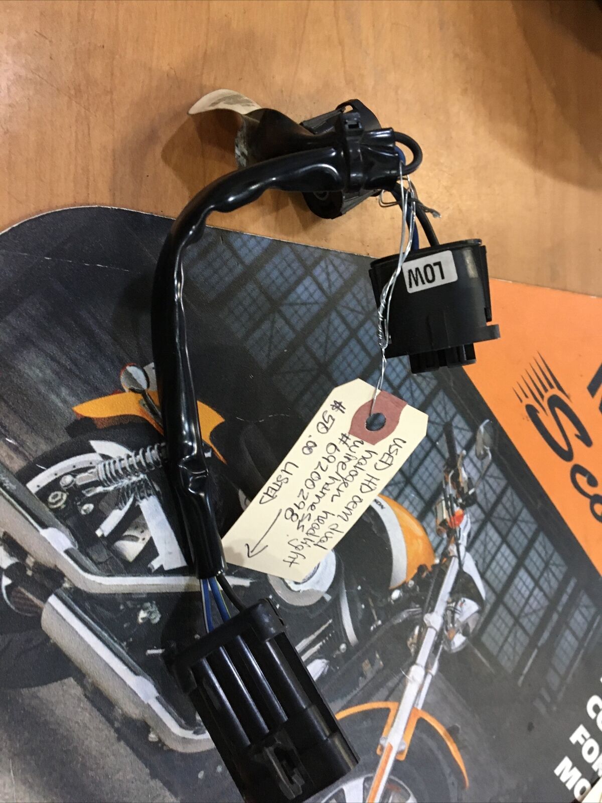 Harley Davidson Oem Dual Headlight Wire Harness #69200298