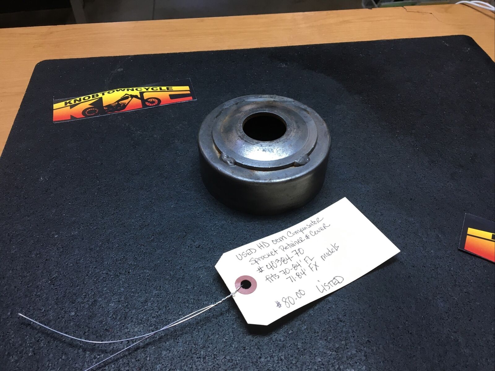 Harley Davidson oem Compensator Sprocket Retainer & Cover #40384-70