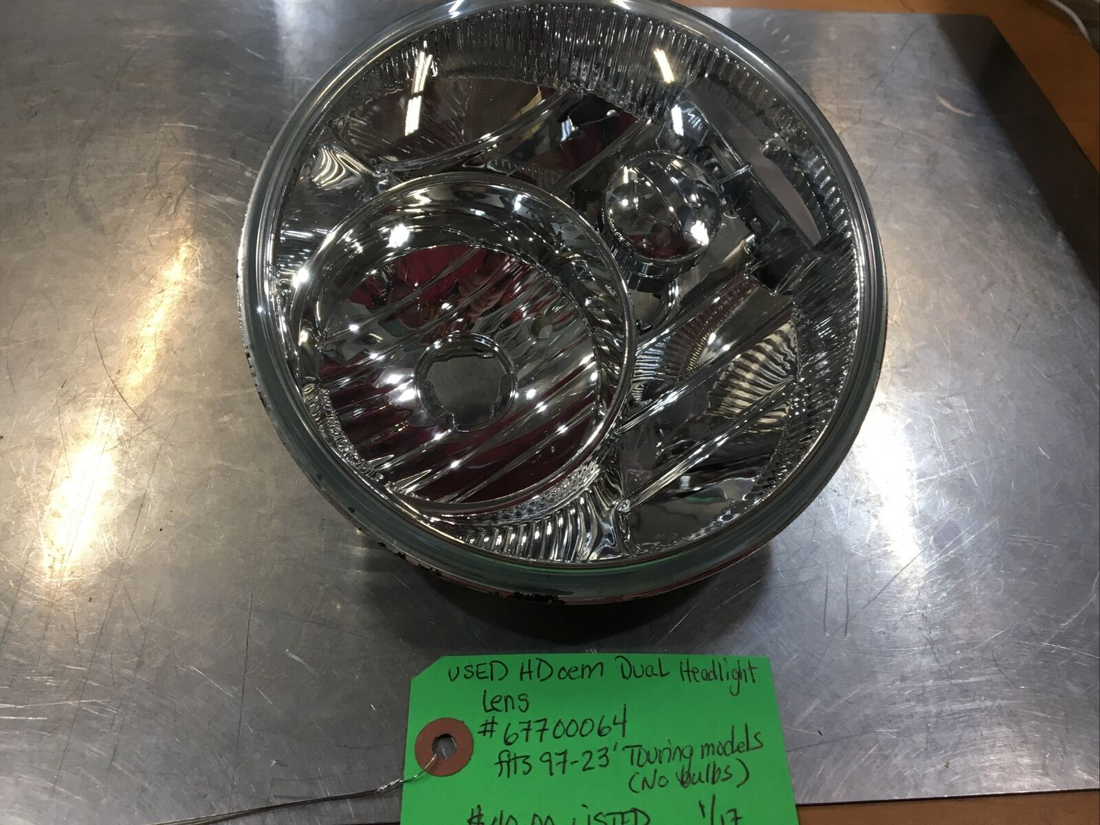 Harley Davidson oem Dual Headlight Lens #67700064