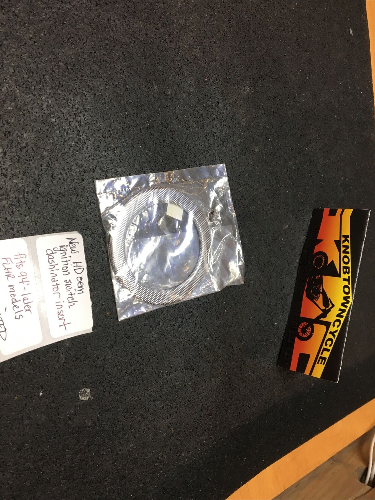 Harley Davidson oem Ignition Switch Dashinator Insert