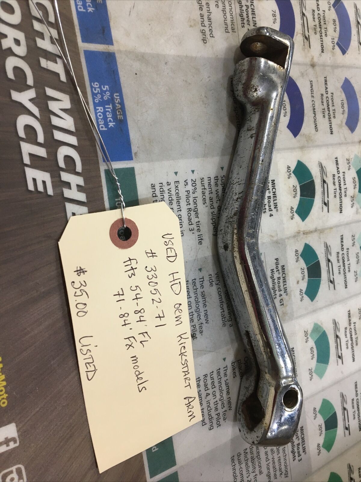 Harley Davidson oem Kickstart Arm #33052-71