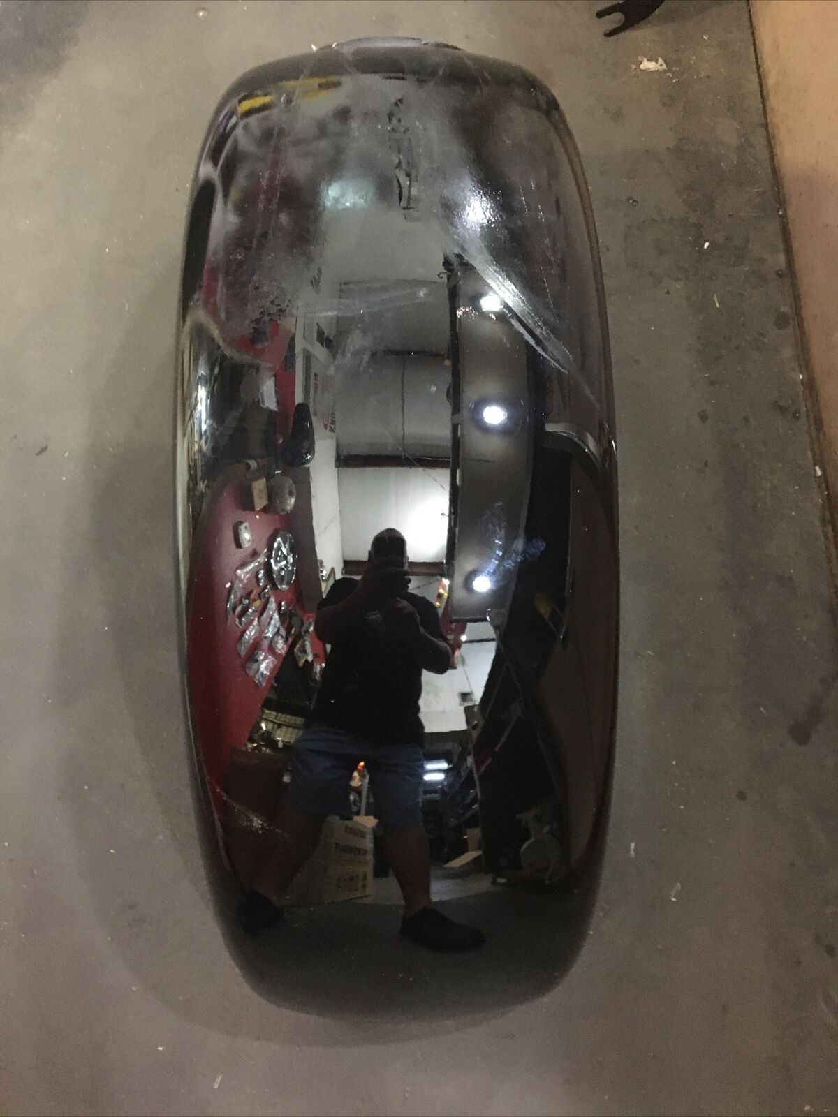 Harley Davidson oem LH Rear Fender #83000054EDR