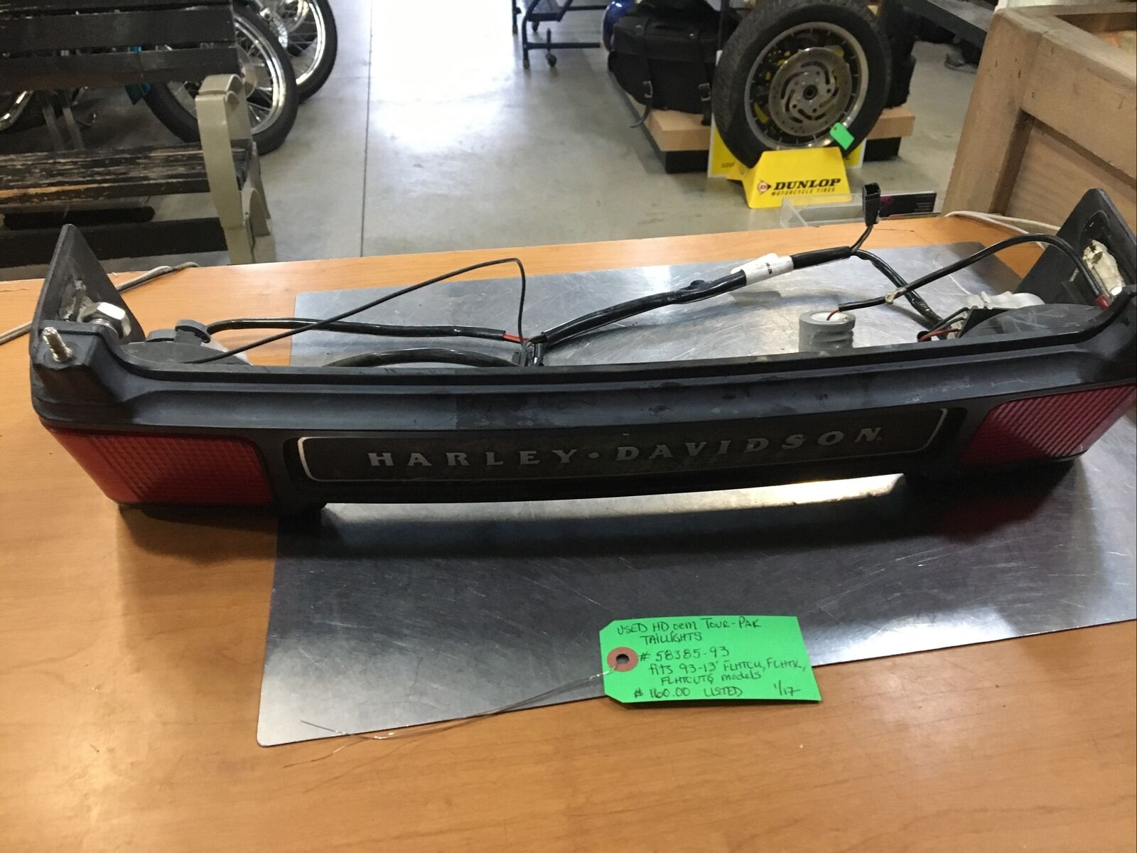 Harley Davidson oem Tour-Pak Taillights #58385-93