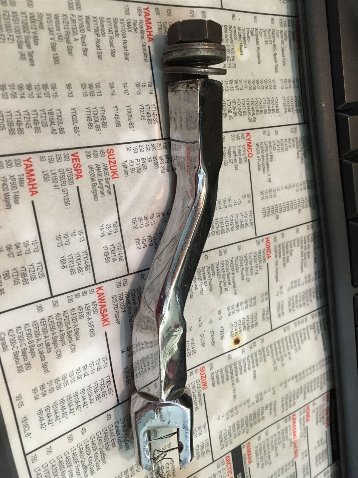 Hi-Way Bar Footpeg Support #49106-78