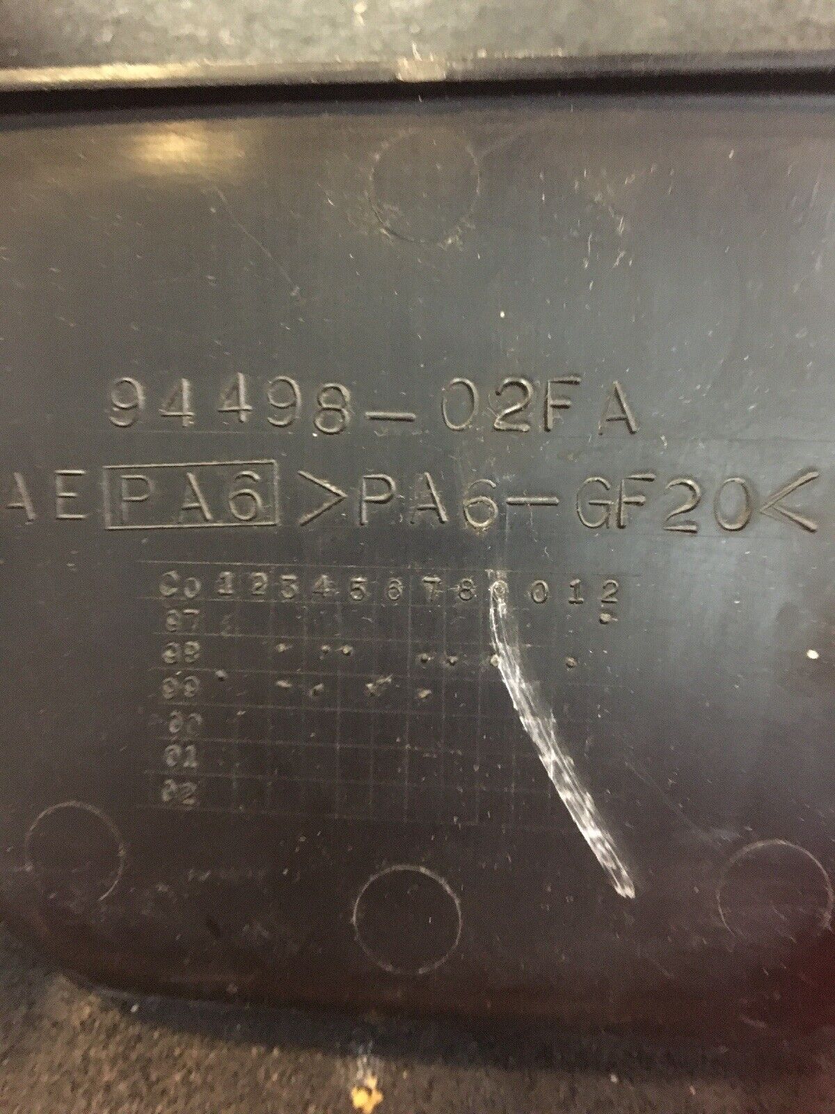 Suzuki OEM Lower Front Center Cowling #94498-02FA