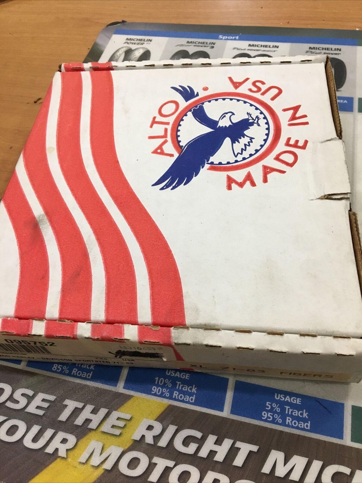 Alto Products Red Eagle Clutch Friction Plates For Harley #1131-0451