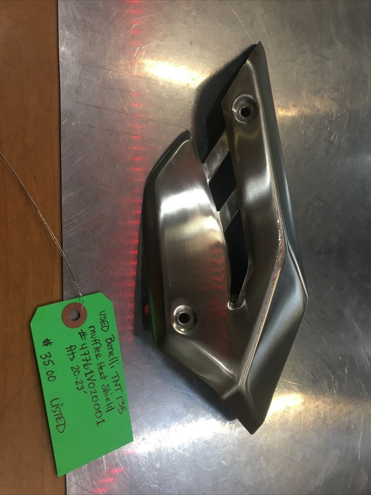 Benelli TNT 135 Muffler Heat Shield #47761V020001