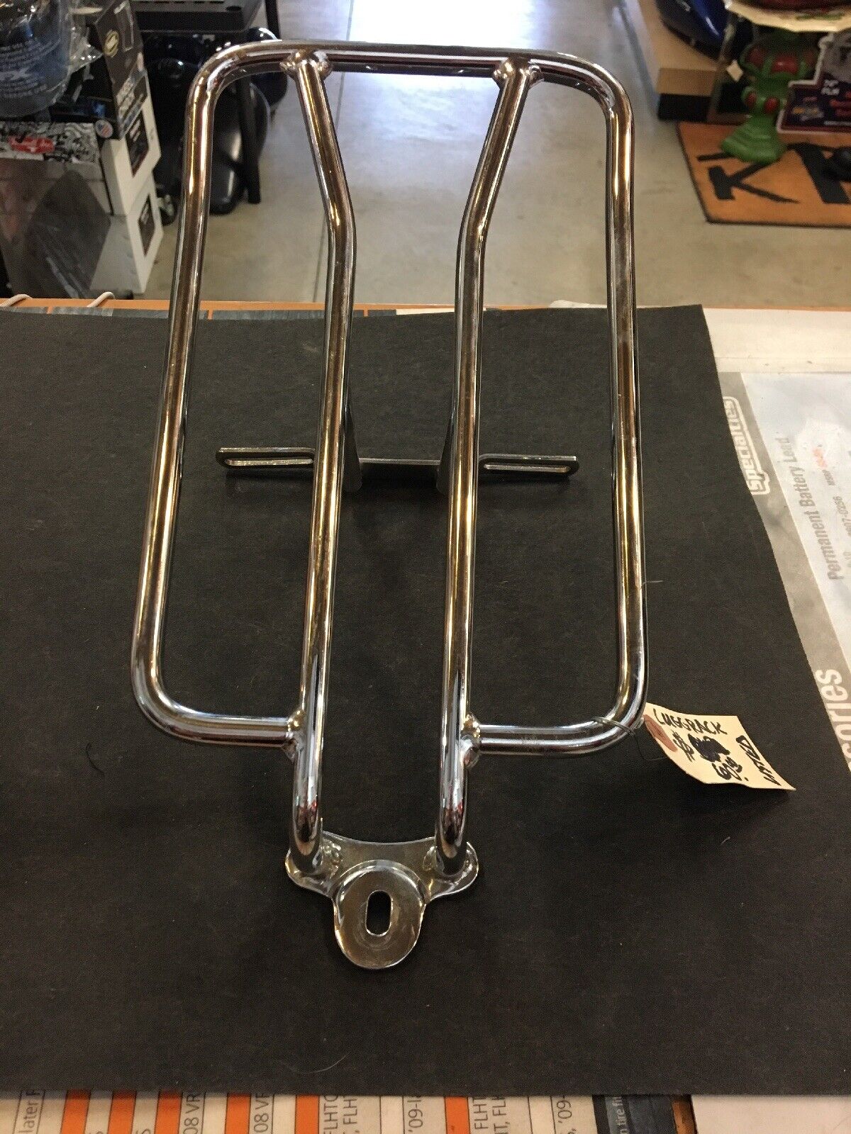 Chrome Luggage Rack For Harley Davidson