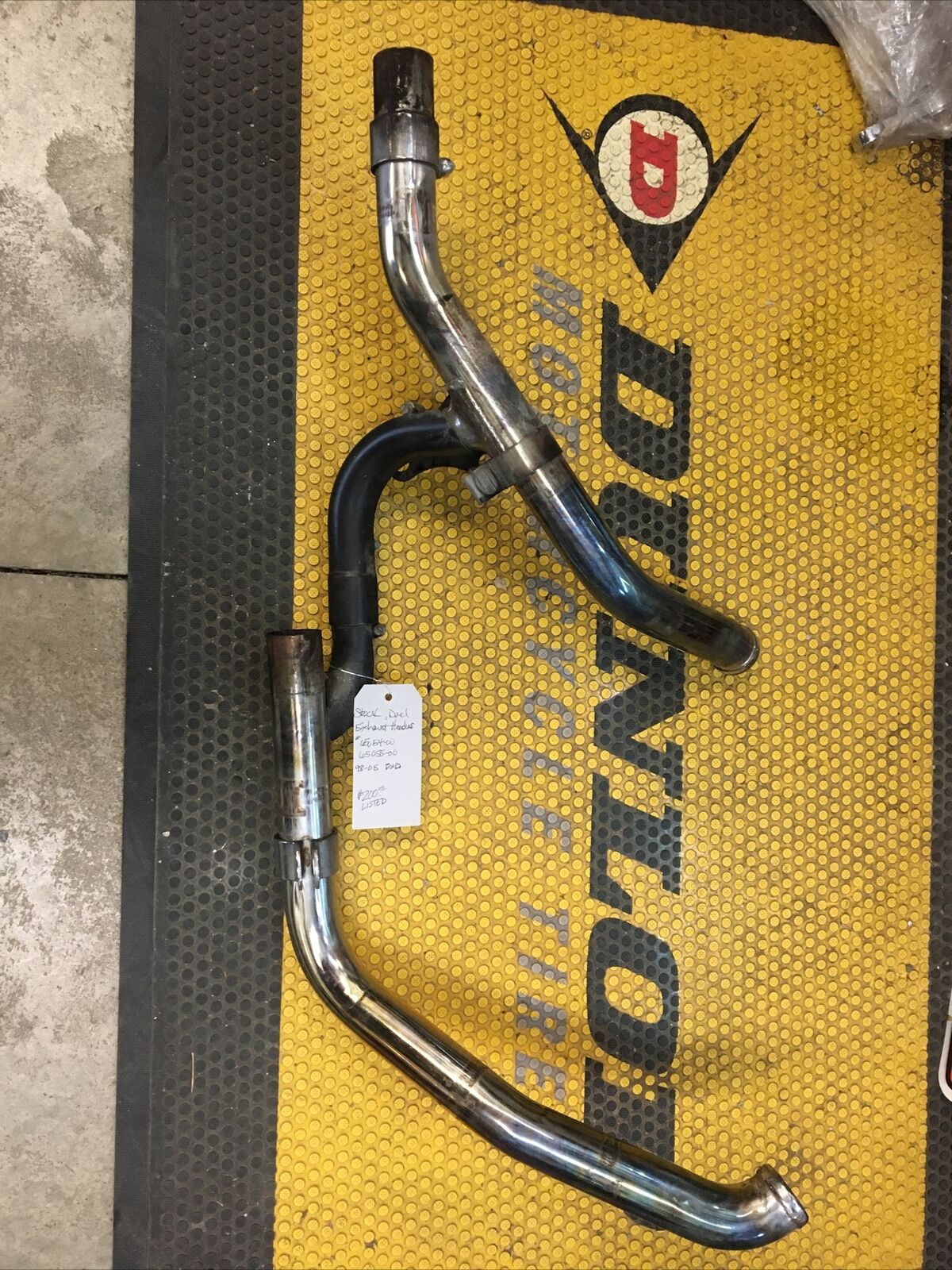 Harley Davidson OEM Exhaust Head Pipe Assembly #65054-00/65055-00