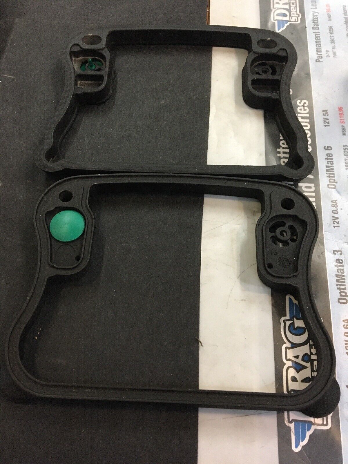 Harley Davidson OEM Rocker Box Spacers Black Wrinkle #17580-95