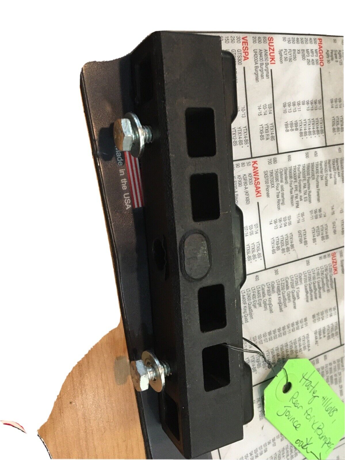 Harley Davidson OEM rear fork bumper #11618