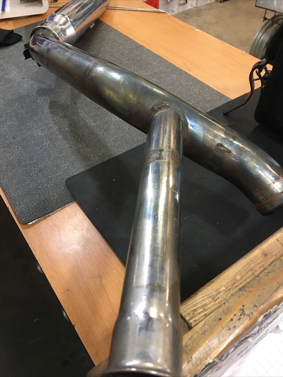 Harley Davidson OEM rear head pipe with screamin eagle muffler #65568-86