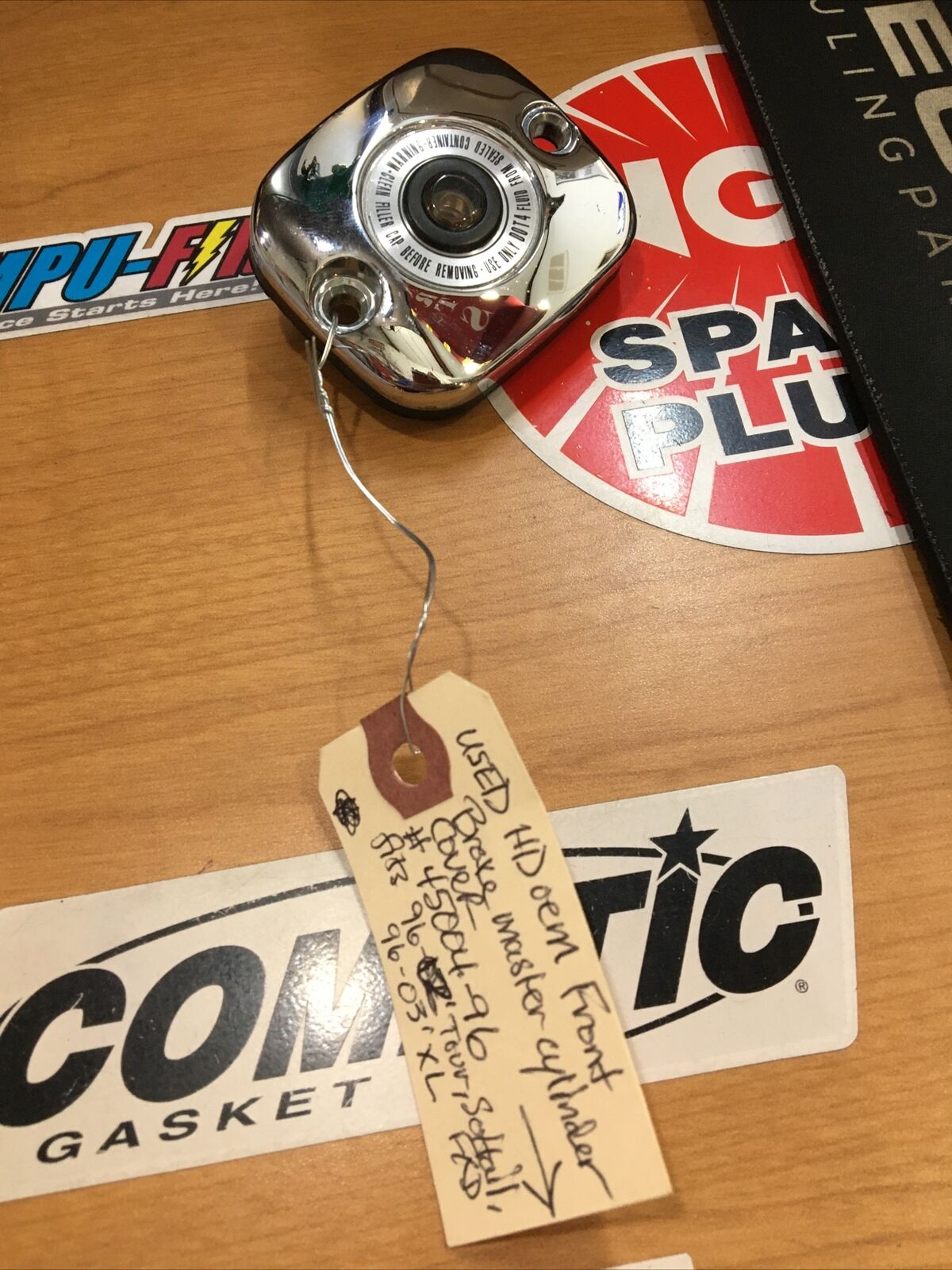 Harley Davidson Oem Front Brake Master Cylinder Cover #45004-96