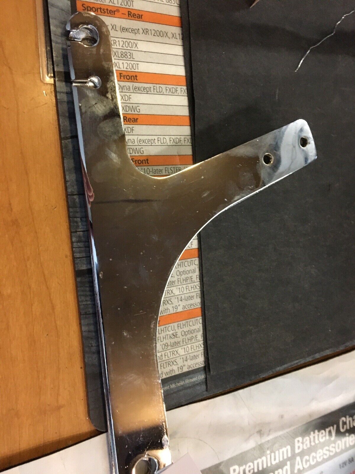 Harley Davidson Sissy Bar Side Plates #52783-93