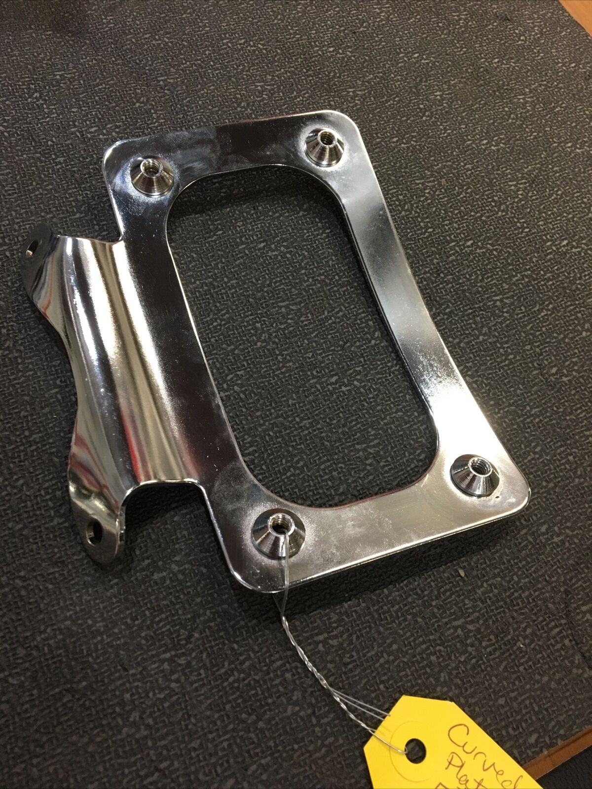 Harley Davidson curved license plate bracket #67900056