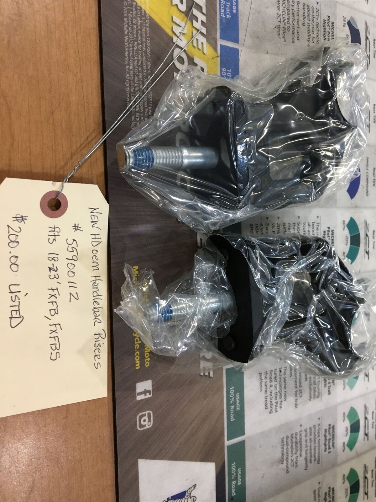 Harley Davidson oem Handlebar Risers #55900112