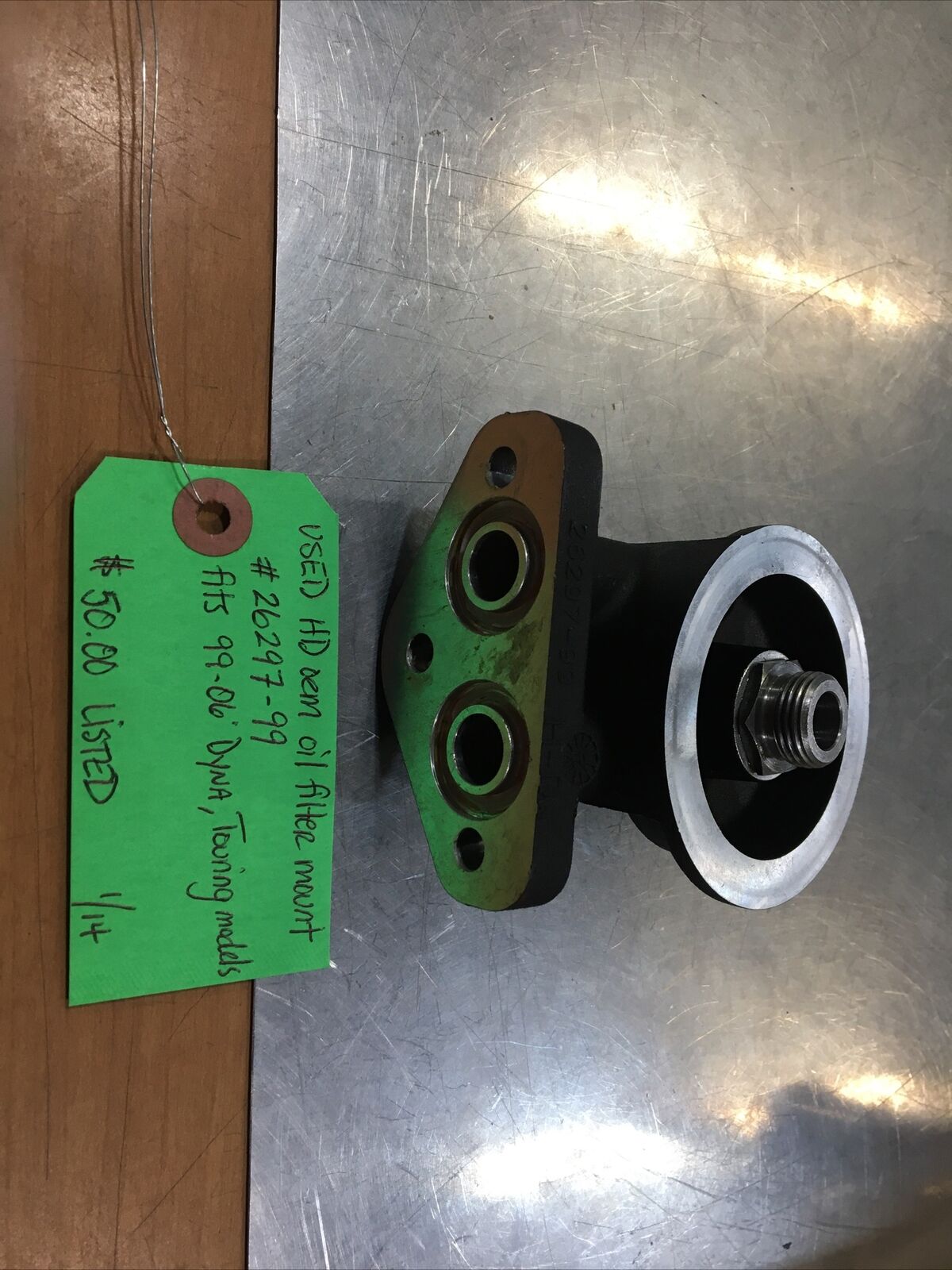 Harley Davidson oem Oil Filter Mount #26297-99