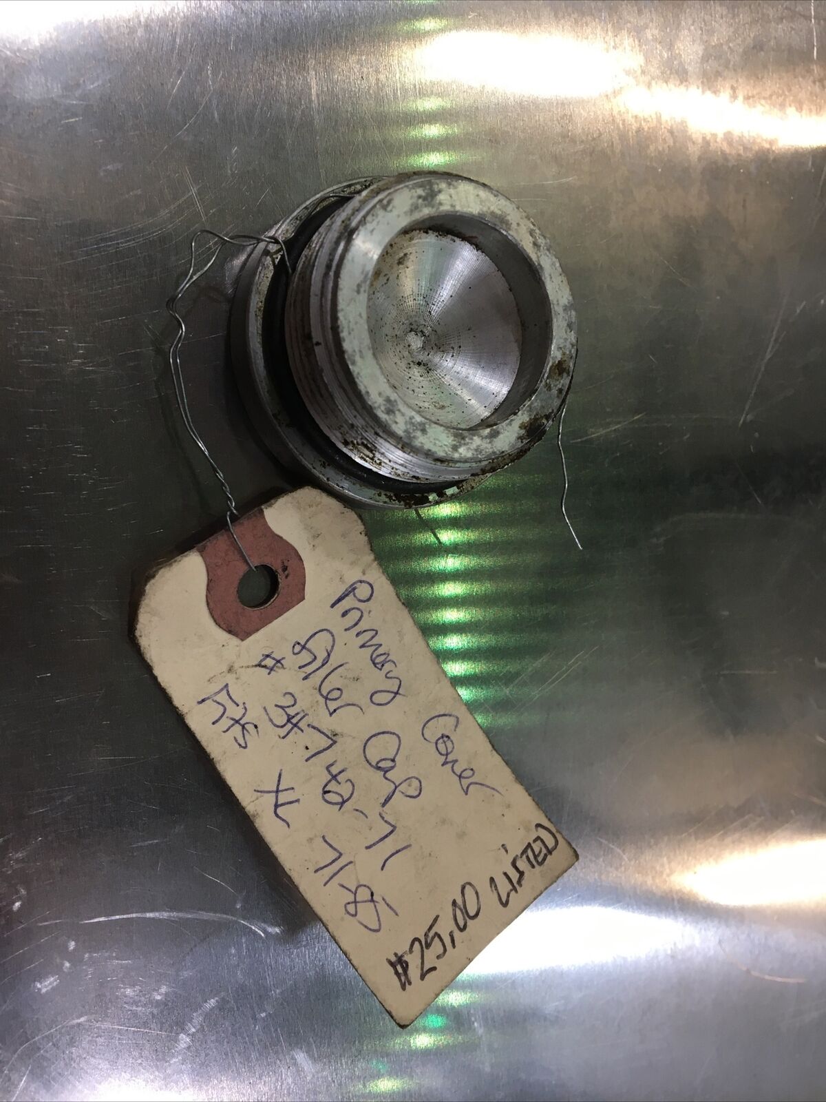 Harley Davidson oem Primary Cover Filler Cap #34742-71