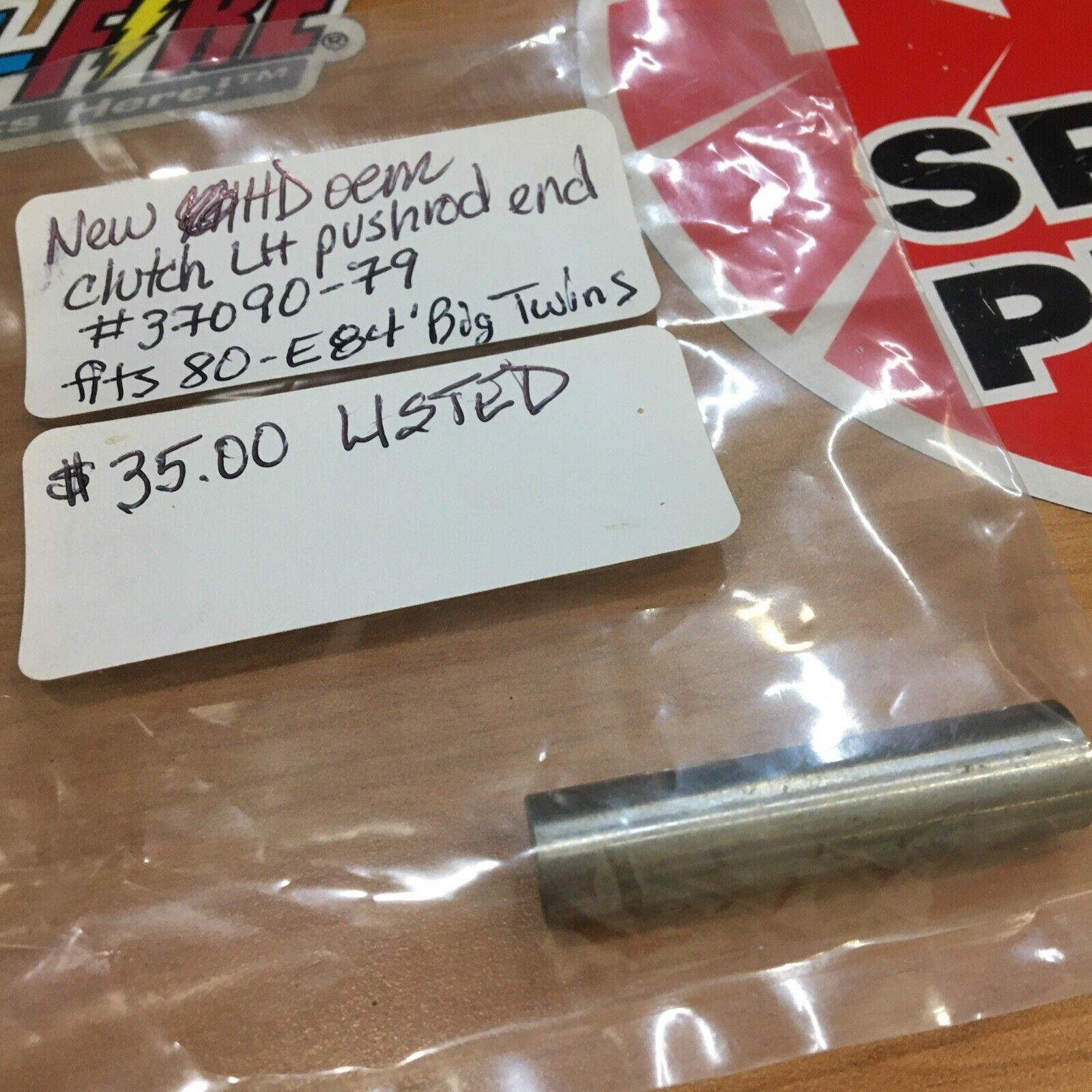 Harley Davidson oem clutch Lh pushrod end #37090-79