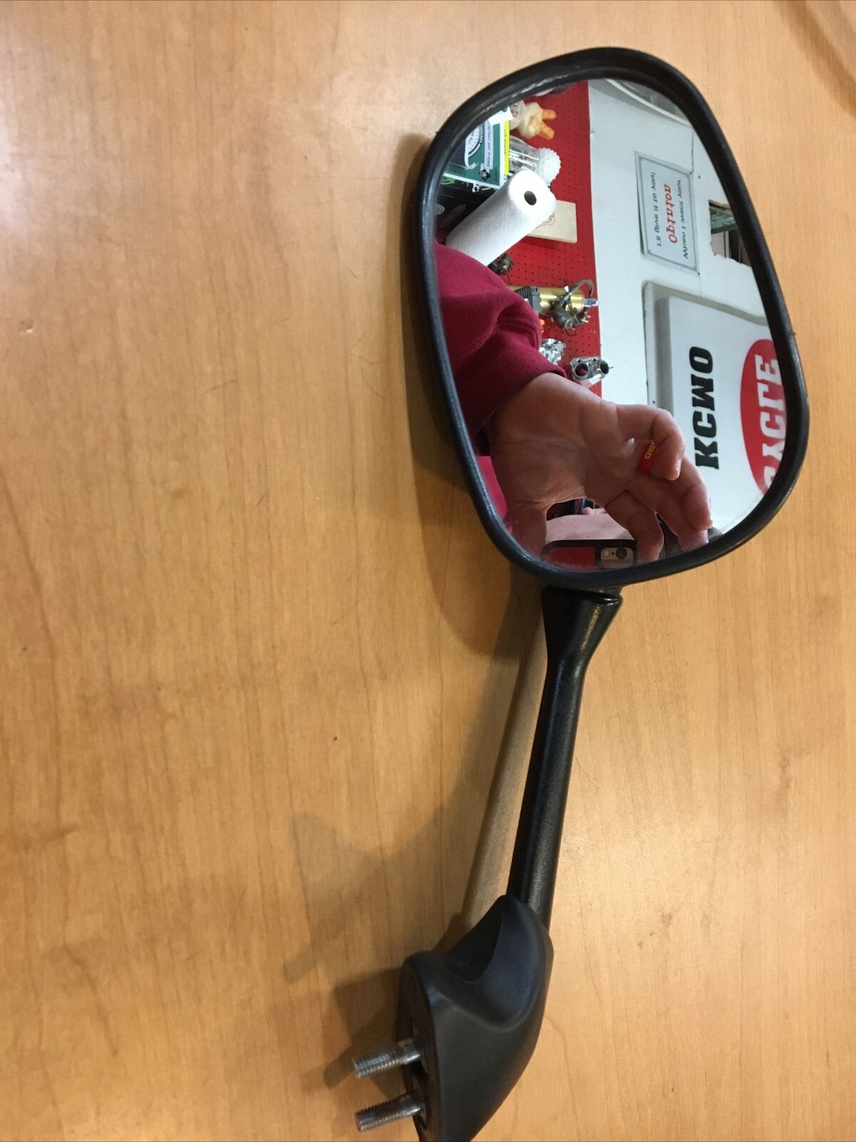 Kawasaki LH Mirror Assembly #02-0457