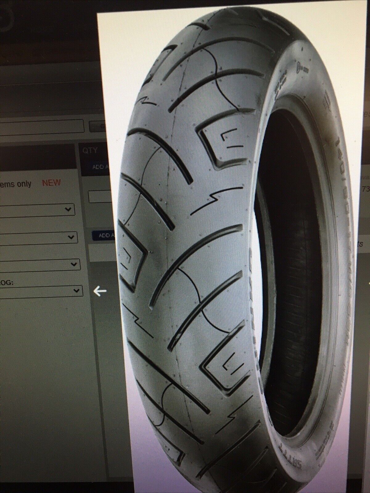 Shinko Tire 777 Cruiser Front 80/90-21 #87-4589