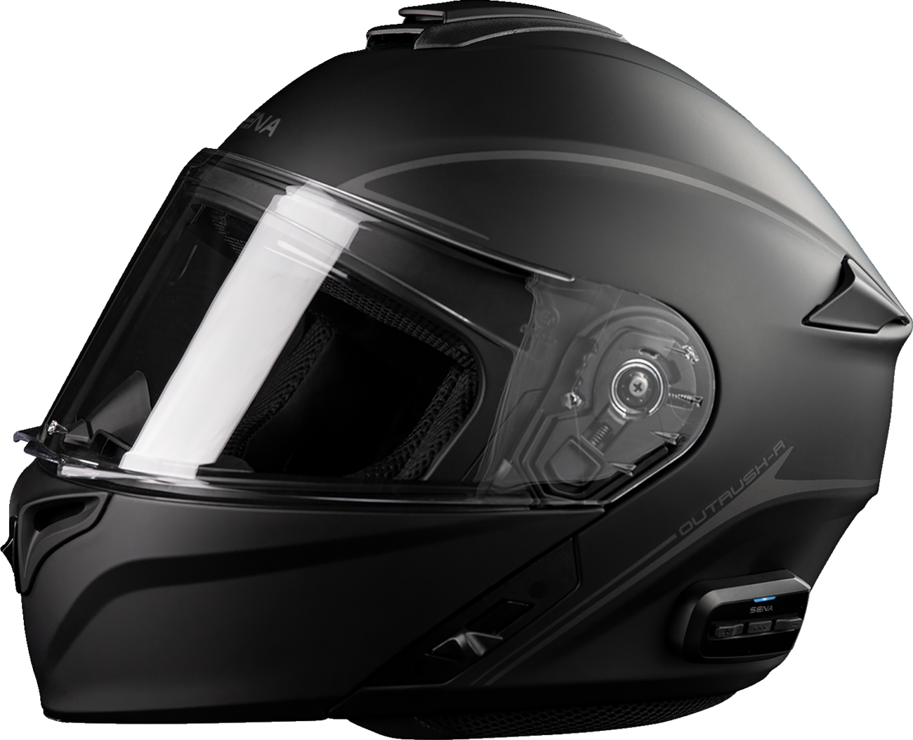 SENA Outrush R Helmet - Black - Medium