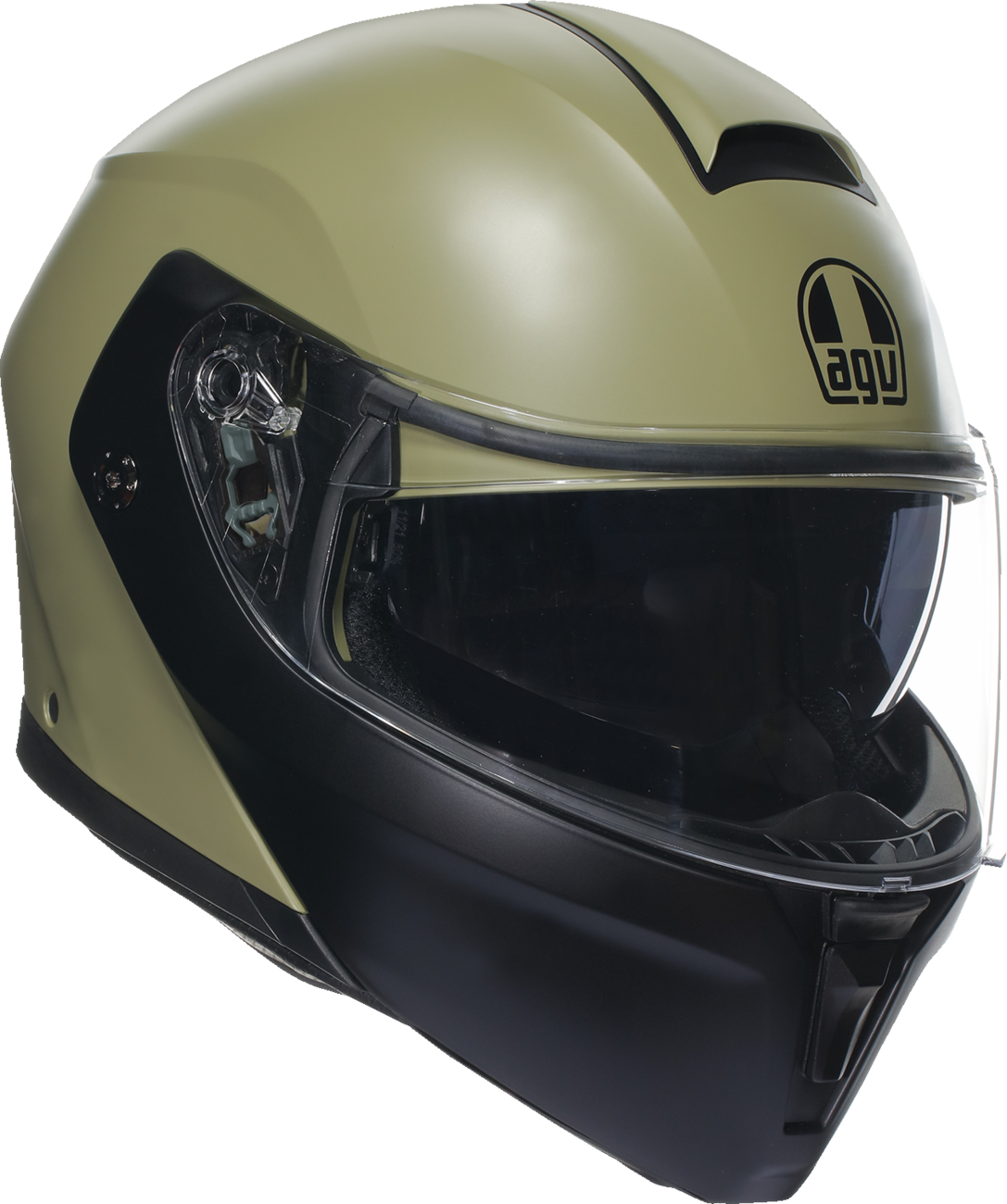 AGV Streetmodular Helmet - Mono - Matte Pastello Green/Black - Medium
