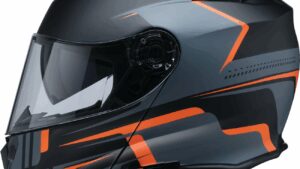 Z1R Solaris 2.0 Modular Helmet - Slater - Orange - Large