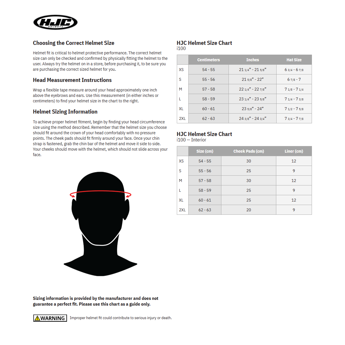 HJC HELMET i100 SOLID SF BLACK XL - Image 3